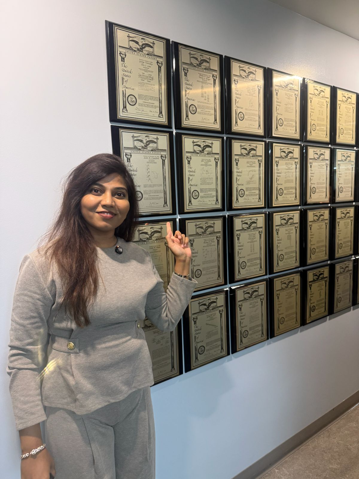 The Advanced Bionics US patent wall, Los Angeles